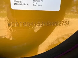 
										2021 Caterpillar 415 Backhoe Loader full									